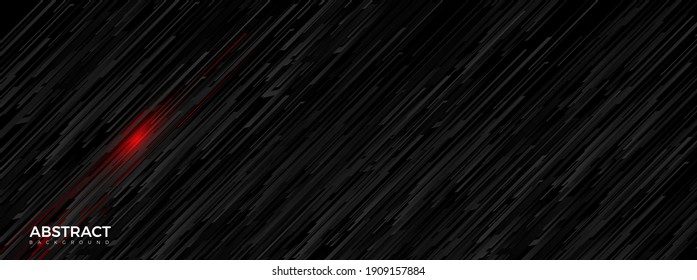 color de fondo abstracto geométrico de movimiento más oscuro con póster rojo brillante, papel tapiz, juegos, deportes, página de aterrizaje. Ilustración vectorial