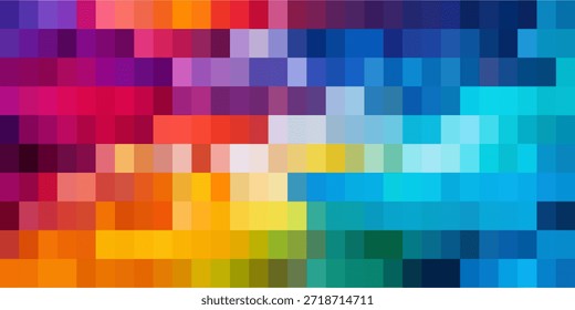 Fondo de mosaicos de degradado de movimiento. Abstractas gradiente de fondo borroso de promoción.