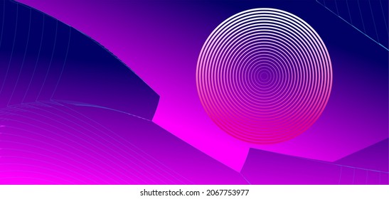 motion graphic liquid wave retro for background landing page poster banner pamphlet 80's synth