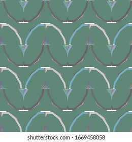 Motion kaleidoscopic background. Looped ornamental animation.