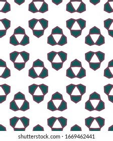 Motion kaleidoscopic background. Looped ornamental animation.