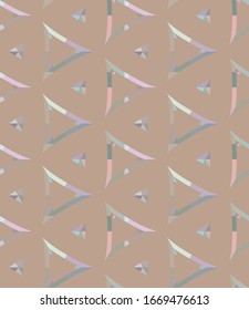 Motion kaleidoscopic background. Looped ornamental animation.