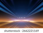 Motion light rays effect background
