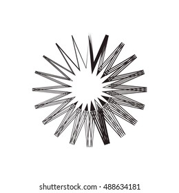 Motion line abstract background. Vector illustration EPS10. Geometric element. Star fo t- shirt. Grunge line.