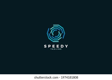 Motion optimized  abstract business logo  