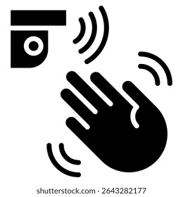 Elemento Ícone Do Sensor De Movimento Para Design