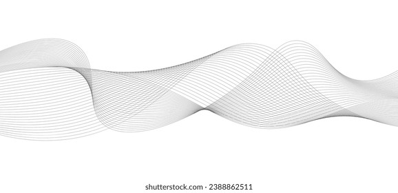 onda de sonido de movimiento. fondo abstracto. Ilustración del vector