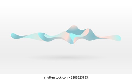 motion sound wave abstract vector background