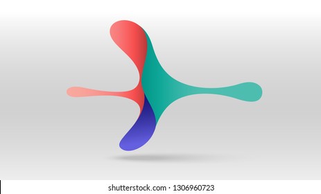 Motion sound wave abstract vector background