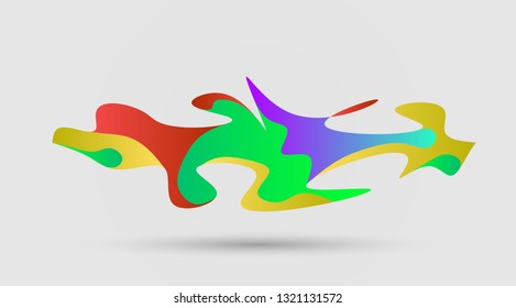 motion sound wave abstract vector background