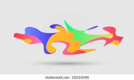 motion sound wave abstract vector background