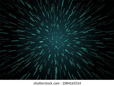 fondo de estrellas del espacio de movimiento