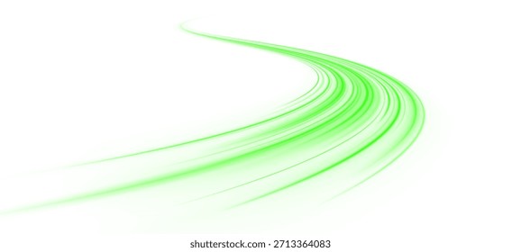 Las marcas de movimiento parpadean con una velocidad dinámica rápida en un haz vibrante.