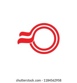 motion tire symbol logo vector