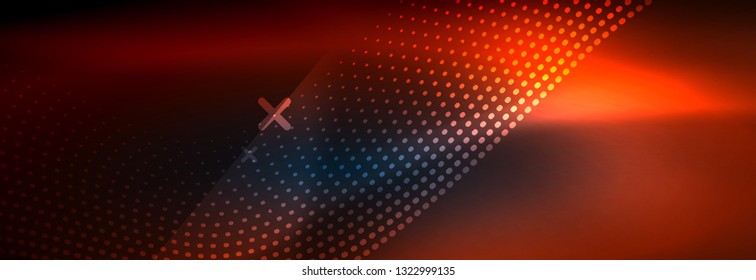 Motion vector illustration. Network digital concept. Abstract futuristic backdrop. Abstract pattern. Big data visualization. Vector background abstract technology communication data science.