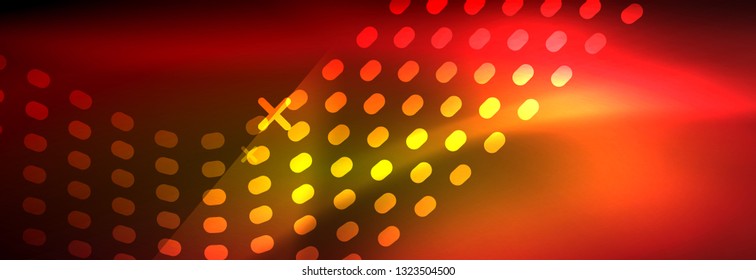 Bewegung, Vektorgrafik. Digitales Netzwerk-Konzept. Abstrakter futuristischer Hintergrund. Abstraktes Muster. Visualisierung großer Daten. Vektorhintergrund - abstrakte Technologie Kommunikation Datenwissenschaft.