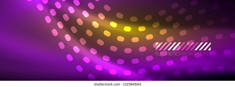 Motion vector illustration. Network digital concept. Abstract futuristic backdrop. Abstract pattern. Big data visualization. Vector background abstract technology communication data science.