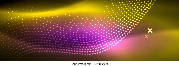 Motion vector illustration. Network digital concept. Abstract futuristic backdrop. Abstract pattern. Big data visualization. Vector background abstract technology communication data science.