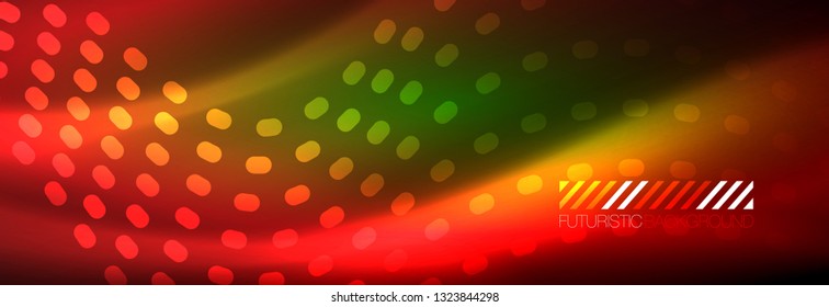 Motion vector illustration. Network digital concept. Abstract futuristic backdrop. Abstract pattern. Big data visualization. Vector background abstract technology communication data science.
