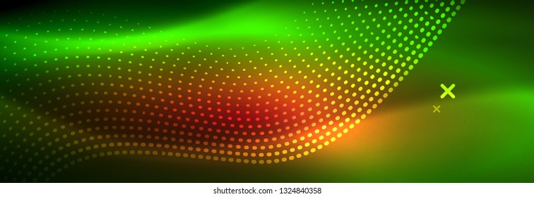 Motion vector illustration. Network digital concept. Abstract futuristic backdrop. Abstract pattern. Big data visualization. Vector background abstract technology communication data science.