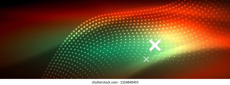 Motion vector illustration. Network digital concept. Abstract futuristic backdrop. Abstract pattern. Big data visualization. Vector background abstract technology communication data science.
