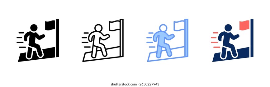 Motivated Sprint icon sheet multiple style collection