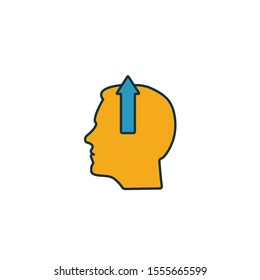 Motivating icon. Simple element from soft skills icons collection. Creative Motivating icon ui, ux, apps, software and infographics.