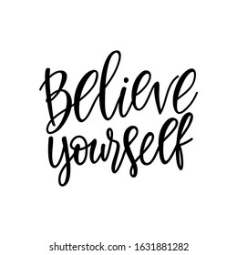 motivating labels, lettering, phrases for a good mood