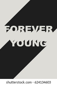 Motivating quotes. Vector background. Black and white