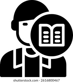 Motivation Action Plan Glyph Vector Icon Design
