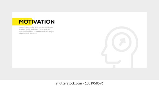 MOTIVATION BANNER CONCEPT