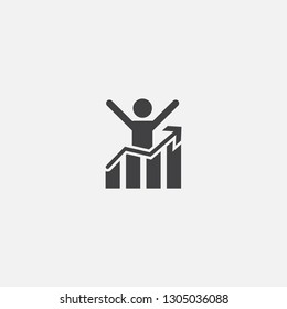 motivation base icon. Simple sign illustration. motivation symbol design. Can be used for web, print and mobile