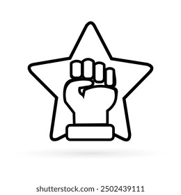 Motivation doodle Icon Design illustration. Startup Symbol on White background