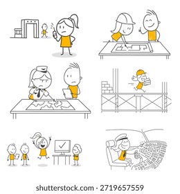 Momentos llenos de motivación y orientados a la solución de profesionales que asumen responsabilidades en diferentes ramas del mundo empresarial moderno.