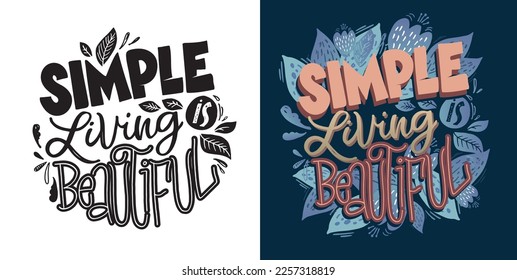 Motivation hand drawn lettering postcard, t-shirt design, mug print. Lettering art.