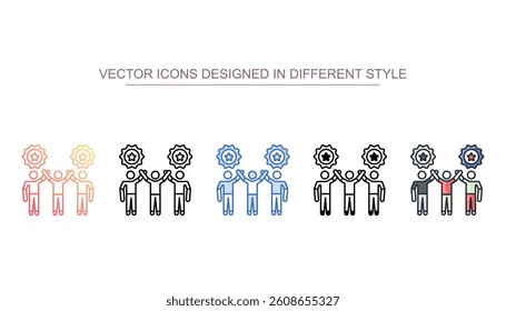 Motivation icon design with white background stock illustration
