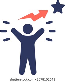Motivation Icon Element For Design