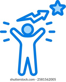 Motivation Icon Element For Design