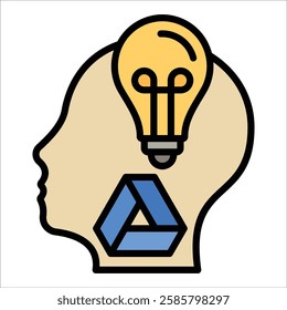 Motivation Icon Element For Design
