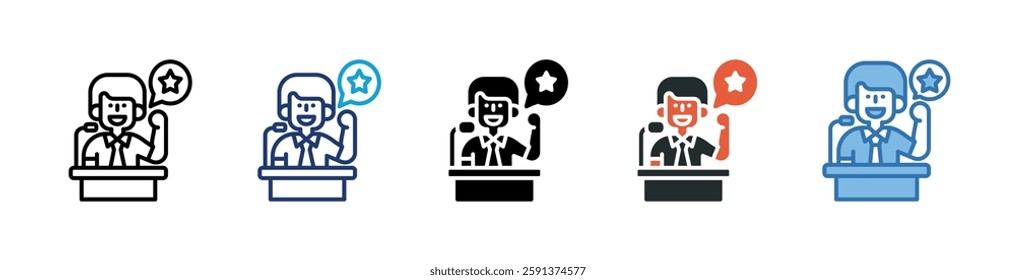 Motivation Icon Element For Design