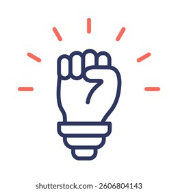 Motivation Icon Element for Design