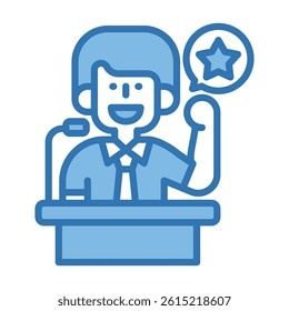 Motivation Icon Element For Design