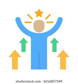 Motivation Icon Element for Design