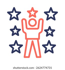 Motivation Icon Element For Design