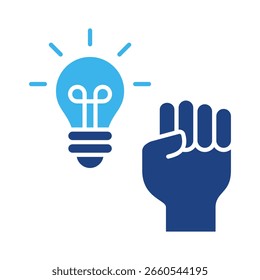 Elemento de icono de motivación para el diseño