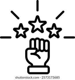 Motivation Icon Element For Design And Vector