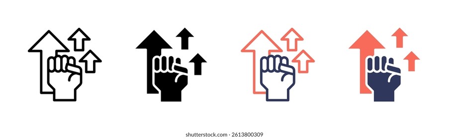 Motivation Icon Element For Design And Vector