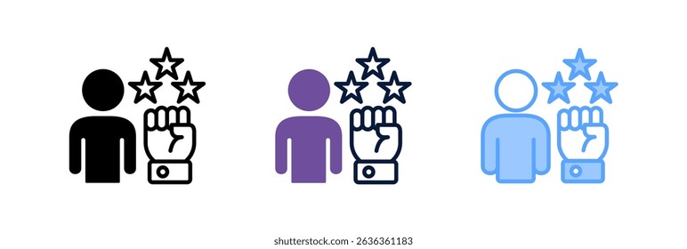 Motivation Icon Element For Design And Vector