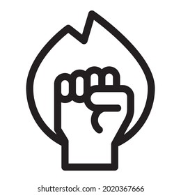 gráfico vectorial de ilustración de icono de motivación
