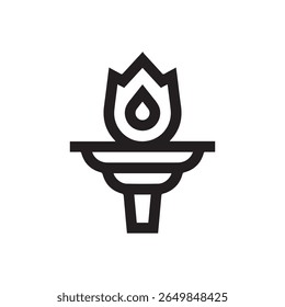 Motivation icon on white background